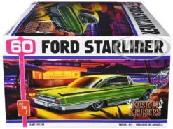 Skill 2 Model Kit 1960 Ford Starliner "Kustom Kruisers" 1/25 Scale Model By AMT -SOLIDO Shop AMT1472M 4 98178.1732733299.1280.1280