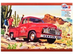 Skill 2 Model Kit 1953 Ford Pickup Truck "Baja Patrol" 1/25 Scale Model By AMT