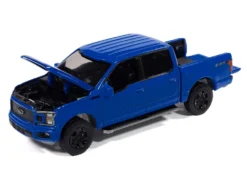 2020 Ford F-150 FX4 Black Appearance Package Pickup Truck Velocity Blue "Muscle Trucks" Series 1/64 Diecast Model Car By Auto World -SOLIDO Shop AWSP188B 2 17092.1747242579.1280.1280
