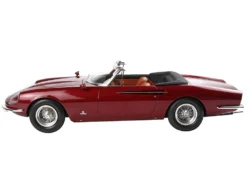 1966 Ferrari 365 California S/N 10077 Convertible Rosso Rubino Red Metallic With DISPLAY CASE Limited Edition To 200 Pieces Worldwide 1/18 Model Car By BBR -SOLIDO Shop BBR1814E 4 56305.1659473748.1280.1280