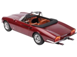1966 Ferrari 365 California S/N 10077 Convertible Rosso Rubino Red Metallic With DISPLAY CASE Limited Edition To 200 Pieces Worldwide 1/18 Model Car By BBR -SOLIDO Shop BBR1814E 5 46646.1659473748.1280.1280