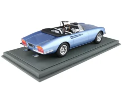 1966 Ferrari 365 California Convertible S/N 08347 "Geneve Motor Show" Light Blue Metallic With DISPLAY CASE Limited Edition To 200 Pieces Worldwide 1/18 Model Car By BBR -SOLIDO Shop BBR1814F 7 51942.1727982907.1280.1280