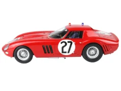 Ferrari 250 GTO #27 Fernand Tavano - Bob Grossman "24 Hours Of Le Mans" (1964) With DISPLAY CASE Limited Edition To 200 Pieces Worldwide 1/18 Model Car By BBR -SOLIDO Shop BBR1846B 5 62248.1718309986.1280.1280