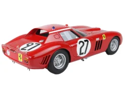 Ferrari 250 GTO #27 Fernand Tavano - Bob Grossman "24 Hours Of Le Mans" (1964) With DISPLAY CASE Limited Edition To 200 Pieces Worldwide 1/18 Model Car By BBR -SOLIDO Shop BBR1846B 6 96140.1718309986.1280.1280