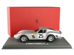 Ferrari 250 GTO #25 Elde - Pierre Dumay "Night Version" "24 Hours Of Le Mans" (1963) With DISPLAY CASE Limited Edition To 72 Pieces Worldwide 1/18 Model Car By BBR