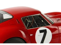 Ferrari 330 GTO #7 Mike Parkes - Lorenzo Bandini "24 Hours Of Le Mans" (1962) With DISPLAY CASE Limited Edition To 144 Pieces Worldwide 1/18 Model Car By BBR -SOLIDO Shop BBR1866 3 05664.1712091265.1280.1280