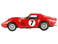 Ferrari 330 GTO #7 Mike Parkes - Lorenzo Bandini "24 Hours Of Le Mans" (1962) With DISPLAY CASE Limited Edition To 144 Pieces Worldwide 1/18 Model Car By BBR -SOLIDO Shop BBR1866 4 06932.1712091265.1280.1280