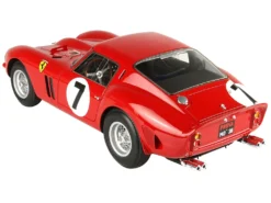 Ferrari 330 GTO #7 Mike Parkes - Lorenzo Bandini "24 Hours Of Le Mans" (1962) With DISPLAY CASE Limited Edition To 144 Pieces Worldwide 1/18 Model Car By BBR -SOLIDO Shop BBR1866 5 00706.1712091265.1280.1280