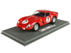 Ferrari 330 GTO #7 Mike Parkes - Lorenzo Bandini "24 Hours Of Le Mans" (1962) With DISPLAY CASE Limited Edition To 144 Pieces Worldwide 1/18 Model Car By BBR -SOLIDO Shop BBR1866 6 85851.1712091265.1280.1280