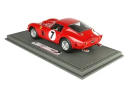 Ferrari 330 GTO #7 Mike Parkes - Lorenzo Bandini "24 Hours Of Le Mans" (1962) With DISPLAY CASE Limited Edition To 144 Pieces Worldwide 1/18 Model Car By BBR -SOLIDO Shop BBR1866 7 18802.1712091266.1280.1280