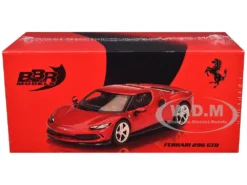 Ferrari 296 GTB Rosso Imola Red 1/64 Diecast Model Car By BBR -SOLIDO Shop BBRFER64006 BOX 67492.1749826961.1280.1280