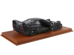 Ferrari F40 Matt Black With Matt Black Wheels With DISPLAY CASE Limited Edition To 102 Pieces Worldwide 1/18 Diecast Model Car By BBR And Kyosho -SOLIDO Shop BBRKS007 8 73656.1741197363.1280.1280
