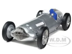 1938 Mercedes W 154 Silver 1/18 Diecast Car Model By CMC