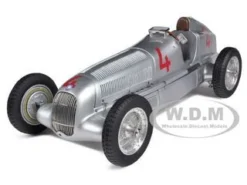 1935 Mercedes W25 #4 Luigi Fagioli Sieger GP Monaco 1/18 Diecast Model Car By CMC