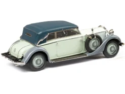 1933-37 Mercedes-Benz 290 W18 Lang Cabriolet B (Top Up) Two-Tone Gray Limited Edition To 250 Pieces Worldwide 1/43 Model Car By Esval Models -SOLIDO Shop EMEU43043F 3 58753.1696293567.1280.1280