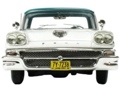 1958 Ford Ranchero Gulfstream Blue And White With Blue Interior Limited Edition To 180 Pieces Worldwide 1/43 Model Car By Goldvarg Collection -SOLIDO Shop GC 070B 4 06657.1676504463.1280.1280