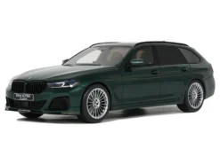 2023 BMW Alpina B5 Touring Green Metallic 1/18 Model Car By GT Spirit