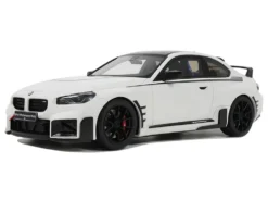 BMW M2 M White With Black Stripes 1/18 Model Car By GT Spirit