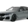 2023 BMW 530E XDrive M Silver Metallic 1/18 Model Car By GT Spirit