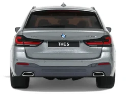 2023 BMW 530E XDrive M Silver Metallic 1/18 Model Car By GT Spirit -SOLIDO Shop GT485 7 14935.1745003143.1280.1280