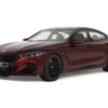 2023 BMW M850I XDrive M Performance Aventurine Red With Carbon Top 1/18 Model Car By GT Spirit