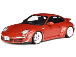 2021 Porsche 911 RWB "AKA Phila" Red 1/18 Model Car By GT Spirit