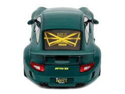 2021 RWB Bodykit "Syunkashuto" Green With Black Stripes 1/18 Model Car By GT Spirit 14 2021 RWB Bodykit "Syunkashuto" Green With Black Stripes 1/18 Model Car By GT Spirit -SOLIDO Shop GT896 5 32009.1714654309.1280.1280