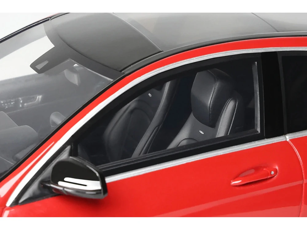 2014 Mercedes-Benz C63 AMG Red With Black Top 1/18 Model Car By GT Spirit 3 2014 Mercedes-Benz C63 AMG Red With Black Top 1/18 Model Car By GT Spirit - Image 3