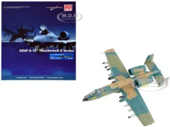 Fairchild Republic A-10C Thunderbolt II Attack Aircraft "Memphis Belle III, Captain Lindsay 'Mad' Johnson, Davis-Monthan Air Force Base" (2023-24) United States Air Force "Air Power Series" 1/72 Diecast Model By Hobby Master