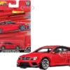 2012 Mercedes Benz C63 AMG Coupe Black Series Red "Deutschland Design" Series Diecast Model Car By Hot Wheels