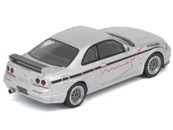 Nissan Skyline GT-R N1 (R33) RHD (Right Hand Drive) "Tuned By Mine's" Silver 1/64 Diecast Model Car By Inno Models -SOLIDO Shop IN64 R33 MINES S 2 62245.1742401654.1280.1280
