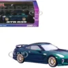 Nissan GT-R (R35) T-Spec RHD (Right Hand Drive) Midnight Purple Metallic 1/64 Diecast Model Car By Inno Models