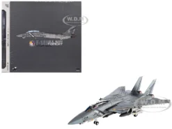 Grumman F-14D Tomcat Fighter Aircraft "VF-2 Bounty Hunters, NE104" (2002) United States Navy1/72 Diecast Model By JC Wings