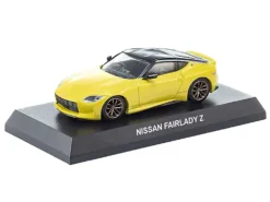 Nissan Fairlady Z RHD (Right Hand Drive) Ikazuchi Yellow With Black Top With Mini Book No.13 1/64 Diecast Model Car By Kyosho -SOLIDO Shop K07117Y 4 09526.1715272336.1280.1280