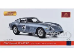 Ferrari 275 GTB/C #55 Vincent Gaye "Spa Classic" (2012-2013) Limited Edition To 1000 Pieces Worldwide 1/18 Diecast Model Car By CMC -SOLIDO Shop M 212 6 01497.1683064161.1280.1280