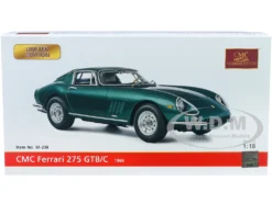 1966 Ferrari 275 GTB/C Verde Pino Green Metallic Limited Edition To 1000 Pieces Worldwide 1/18 Diecast Model Car By CMC -SOLIDO Shop M 238 6 78821.1661373586.1280.1280
