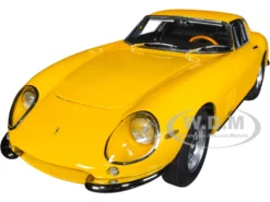 1966 Ferrari 275 GTB/C Modena Yellow Limited Edition To 1000 Pieces Worldwide 1/18 Diecast Model Car By CMC