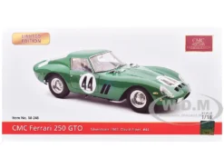 Ferrari 250 GTO #44 David Piper "GP Silverstone" (1963) Limited Edition To 2000 Pieces Worldwide 1/18 Diecast Model Car By CMC -SOLIDO Shop M 248 BOX 77383.1719332562.1280.1280