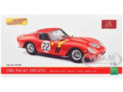 Ferrari 250 GTO #22 "Elde" - "Beurlys" 3rd Place "24 Hours Of Le Mans" (1962) Limited Edition To 2200 Pieces Worldwide 1/18 Diecast Model Car By CMC -SOLIDO Shop M 253 BOX 49572.1708695333.1280.1280
