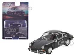 1964 Porsche 911 Slate Gray Limited Edition 1/64 Diecast Model Car By Mini GT