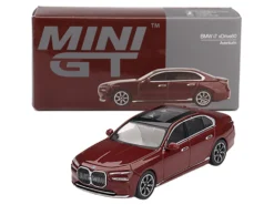 BMW I7 XDrive60 Aventurin Red Metallic Limited Edition 1/64 Diecast Model Car By Mini GT -SOLIDO Shop MGT00952 4 61596.1750261270.1280.1280