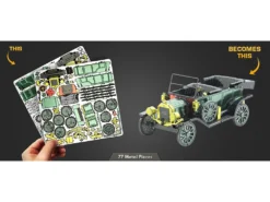 Model Kit 1910 Ford Model T Green (Moderate Difficulty) Steel Model By Metal Earth -SOLIDO Shop MMS196 5 54078.1727123106.1280.1280