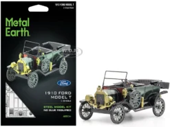 Model Kit 1910 Ford Model T Green (Moderate Difficulty) Steel Model By Metal Earth