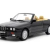 1989 BMW E30 M3 Convertible Diamond Black Metallic Limited Edition To 3000 Pieces Worldwide 1/18 Model Car By Otto Mobile