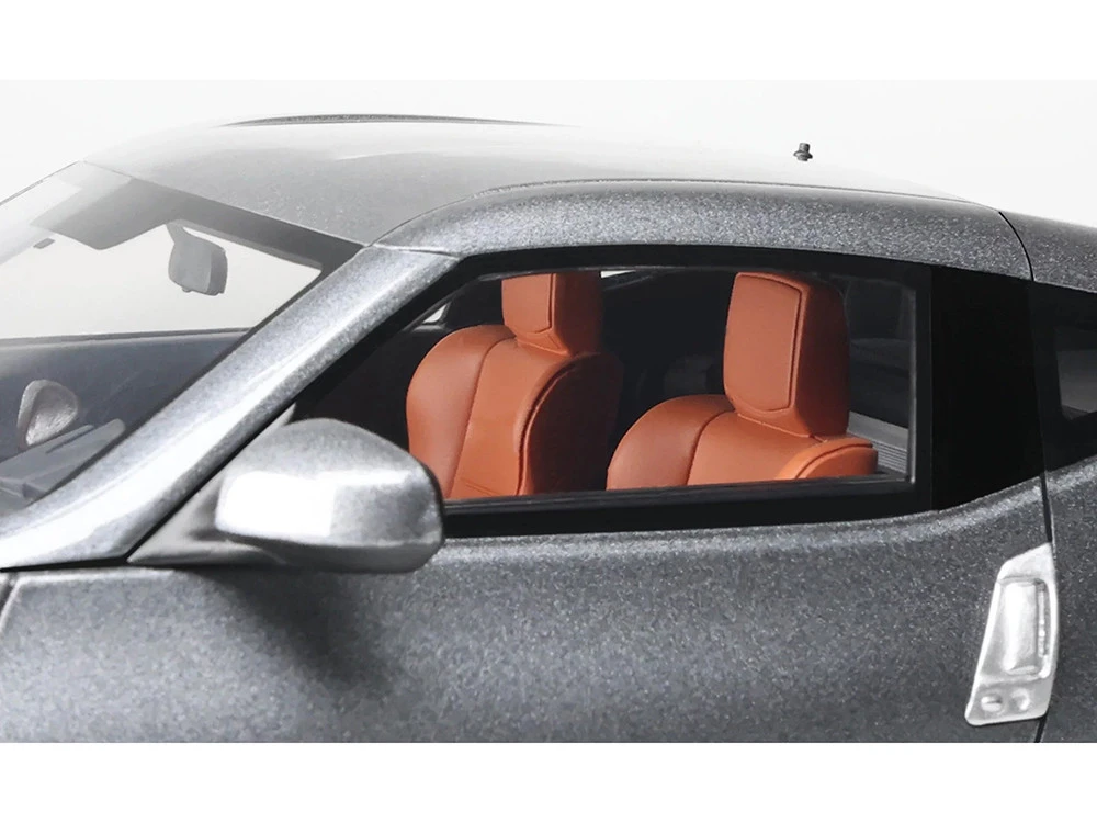 2009 Nissan 370Z Gun Gray Metallic Limited Edition To 2000 Pieces Worldwide 1/18 Model Car By Otto Mobile 3 2009 Nissan 370Z Gun Gray Metallic Limited Edition To 2000 Pieces Worldwide 1/18 Model Car By Otto Mobile - Image 3