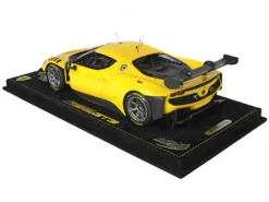 2022 Ferrari 296 GT3 Modena Yellow With DISPLAY CASE Limited Edition To 24 Pieces Worldwide 1/18 Model Car By BBR -SOLIDO Shop P18225C 6 96856.1718311377.1280.1280