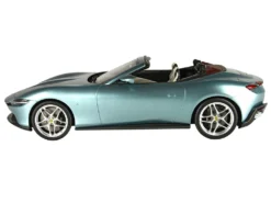 Ferrari Roma Spider (Open Roof) Celeste Tevere Blue Metallic With DISPLAY CASE Limited Edition To 180 Pieces Worldwide 1/18 Model Car By BBR -SOLIDO Shop P18230A 5 88648.1717505404.1280.1280