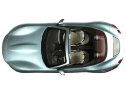 Ferrari Roma Spider (Open Roof) Celeste Tevere Blue Metallic With DISPLAY CASE Limited Edition To 180 Pieces Worldwide 1/18 Model Car By BBR -SOLIDO Shop P18230A 6 80071.1717505404.1280.1280