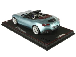 Ferrari Roma Spider (Open Roof) Celeste Tevere Blue Metallic With DISPLAY CASE Limited Edition To 180 Pieces Worldwide 1/18 Model Car By BBR -SOLIDO Shop P18230A 8 00944.1717505404.1280.1280