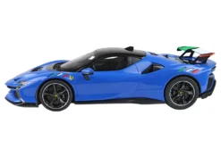 Ferrari SF90 XX Stradale France Blue With Black Top With DISPLAY CASE Limited Edition To 50 Pieces Worldwide 1/18 Model Car By BBR -SOLIDO Shop P18237ITA 5 18747.1727982990.1280.1280